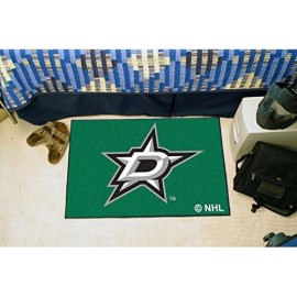 Fanmats 10634 Nhl Dallas Stars Nylon Starter Rug