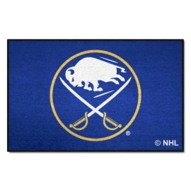 FANMATS 10502 Buffalo Sabres Starter Mat Accent Rug - 19in. x 30in. | Sports Fan Home Decor Rug and Tailgating Mat