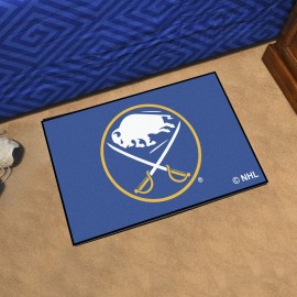 FANMATS 10502 Buffalo Sabres Starter Mat Accent Rug - 19in. x 30in. | Sports Fan Home Decor Rug and Tailgating Mat