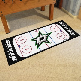 FANMATS 10642 Dallas Stars Rink Runner - 30in. x 72in.