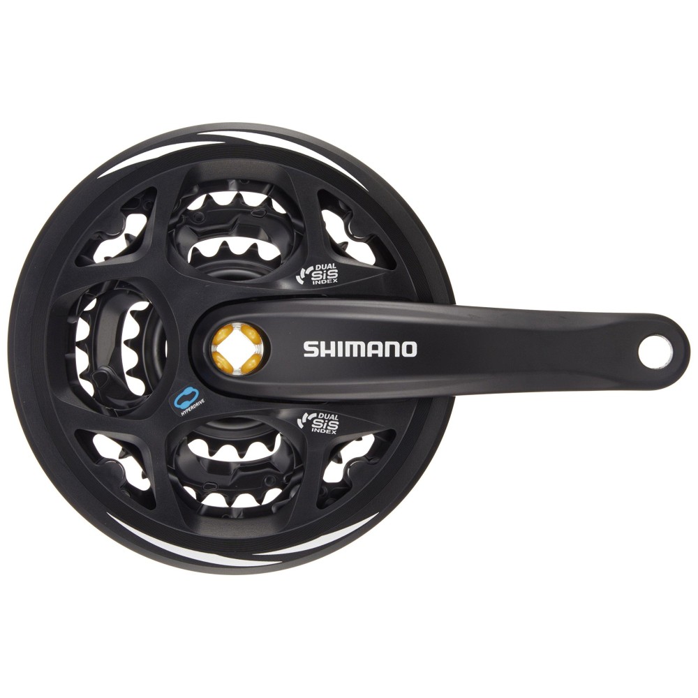 Shimano Fc-M311 Altus Square Taper Chainset, 423222T, With Chainguard, 170 Mm