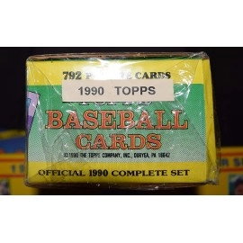 Topps Baseball Cards - The Official 1990 Complete Set