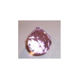 Pink Crystal Ball Prisms 20Mm