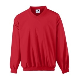 Augusta Sportswear Micro Poly Windshirt/Lined, X-Large, Red, Model: 3415