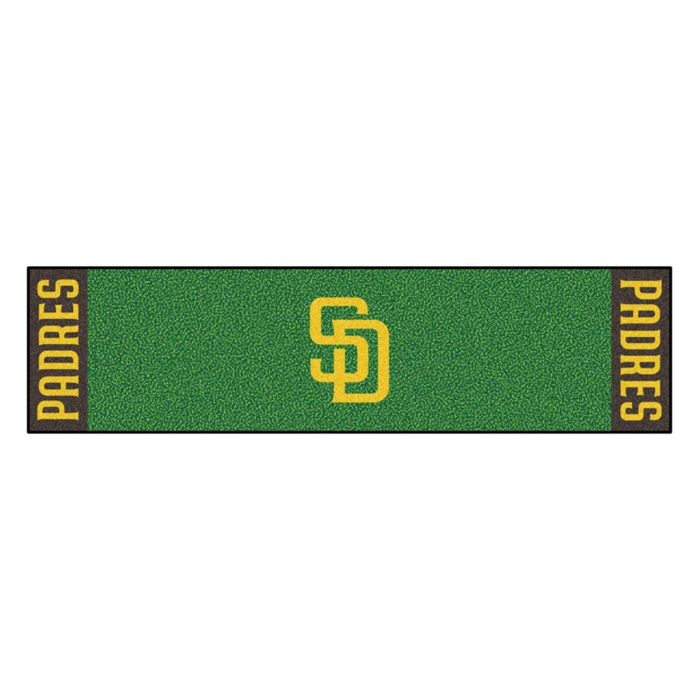 Fanmats 9048 Mlb San Diego Padres Nylon Putting Green Mat