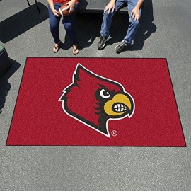 Fanmats 2643 University Of Louisville Cardinals Nylon Ulti-Mat Rug