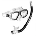 U.S. Divers Easily Adjustable Snorkeling Combo For Adults, One Size Fits Most