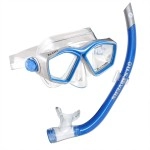 U.S. Divers Icon Mask & Airent Snorkel Combo. Easily Adjustable Snorkeling Combo For Adults, One Size Fits Most