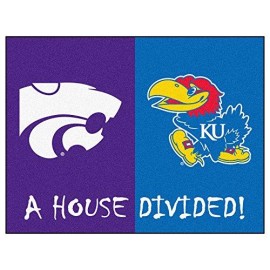 House Divided - Kansas / Kansas State House Divided Rug