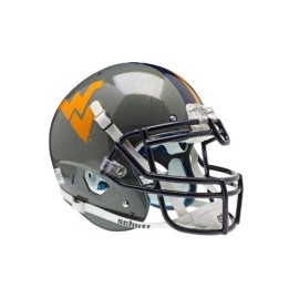 Ncaa West Virginia Mountaineers Authentic Xp Football Helmet, Grey