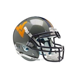 Ncaa West Virginia Mountaineers Authentic Xp Football Helmet, Grey