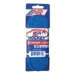 A&R Sports Usa Waxed Hockey Laces, 120-Inch, Royal
