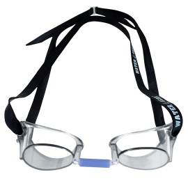 Water Gear Swedish Pro Goggles - Women and Mens Swimming Goggles - Great for Pool and Diving - Comfortable and Clear Vision - Water Sports and Exercise - Clear