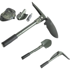 Folding Camping Survival Shovel with Pick 16