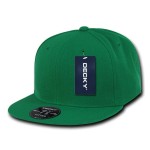 DECKY Retro Fitted Cap, Kelly Green, 6 7/8