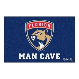 Fanmats 14434 Nhl Florida Panthers Nylon Universal Man Cave Starter Rug