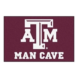 Fanmats 14608 Texas A&M University Nylon Universal Man Cave Starter Rug