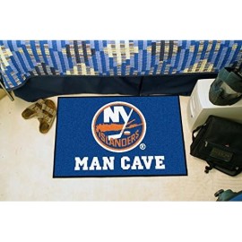 Fanmats 14458 Nhl New York Islanders Nylon Universal Man Cave Starter Rug