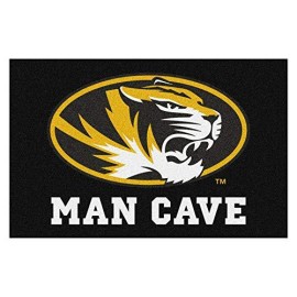 Fanmats University Of Missouri Nylon Universal Man Cave Starter Rug , 19X30