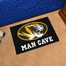 Fanmats University Of Missouri Nylon Universal Man Cave Starter Rug , 19X30