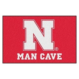 Fanmats 14680 University Of Nebraska Nylon Universal Man Cave Starter Rug