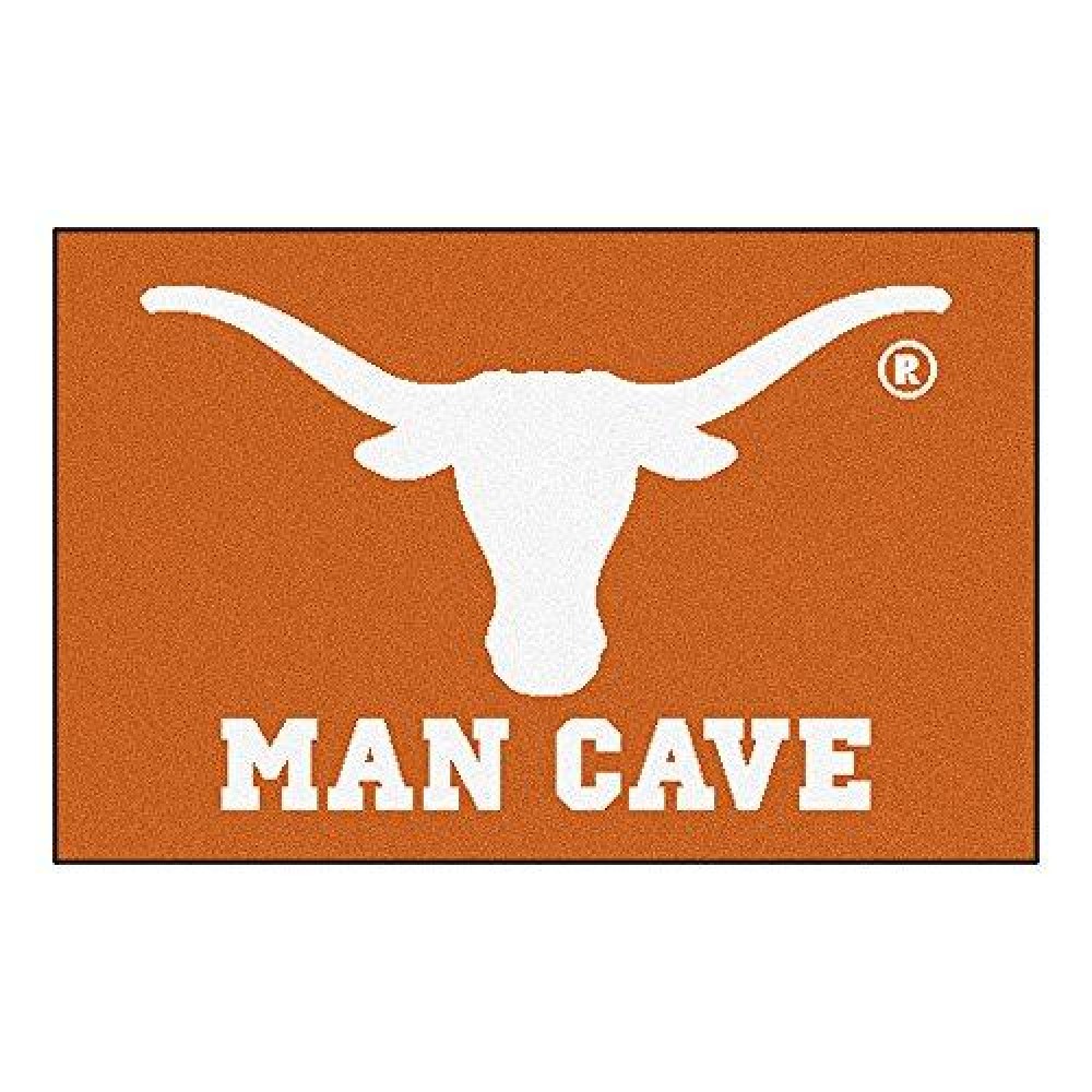 Fanmats 14700 University Of Texas Nylon Universal Man Cave Starter Rug