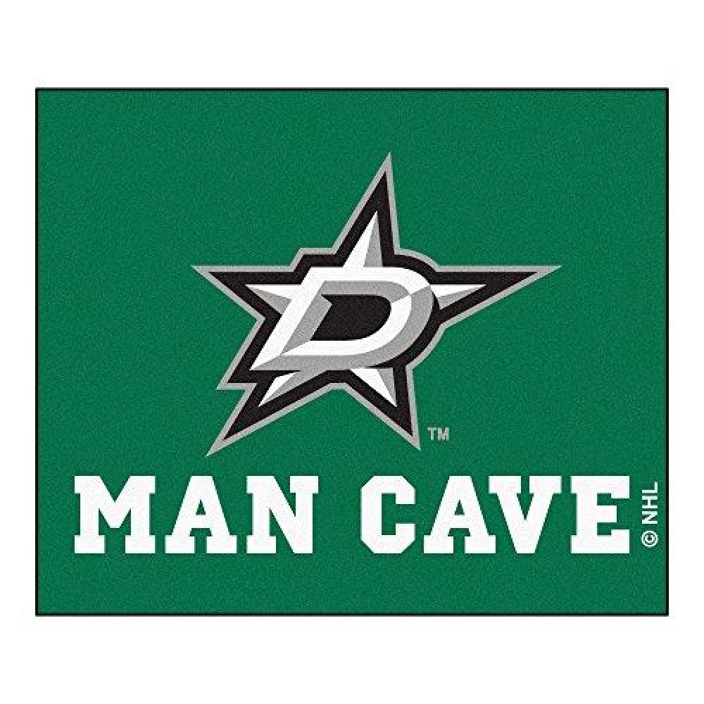 Fanmats 14424 Nhl Dallas Stars Nylon Universal Man Cave Tailgater Rug