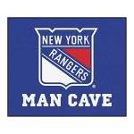 Fanmats 14464 Nhl New York Rangers Nylon Universal Man Cave Tailgater Rug