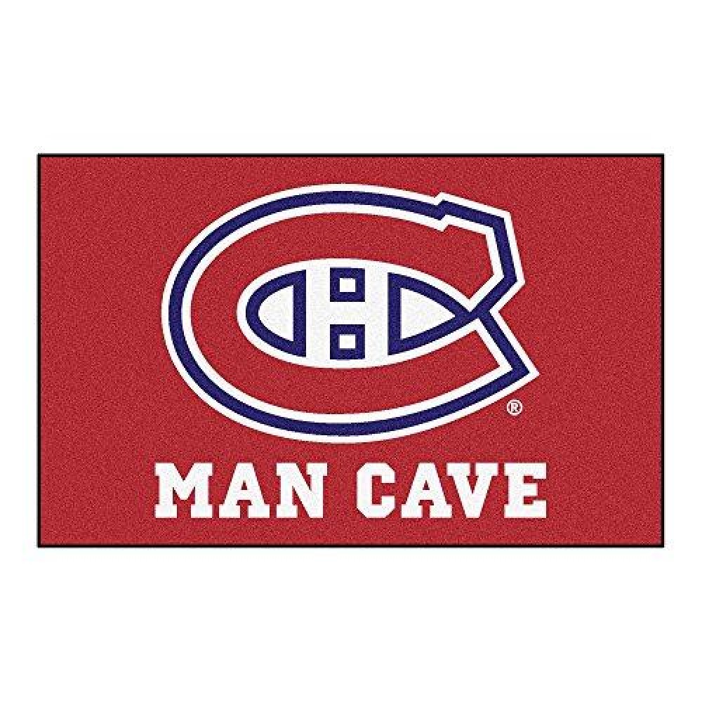 Fanmats 14447 Nhl Montreal Canadiens Nylon Universal Man Cave Ultimat Rug