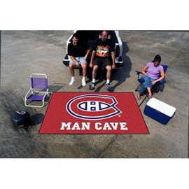 Fanmats 14447 Nhl Montreal Canadiens Nylon Universal Man Cave Ultimat Rug