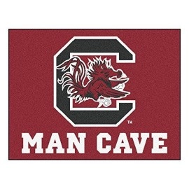 Fanmats 14693 University Of South Carolina Nylon Universal Man Cave All-Star Mat