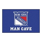 Fanmats 14463 Nhl New York Rangers Nylon Universal Man Cave Ultimat Rug