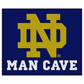 Fanmats 14582 Notre Dame Nylon Universal Man Cave Tailgater Rug