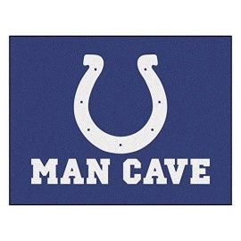 Fanmats 14312 Nfl Indianapolis Colts Nylon Universal Man Cave All-Star Mat