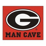 Fanmats 14638 University Of Georgia Nylon Universal Man Cave Tailgater Rug