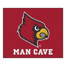Fanmats 14658 University Of Louisville Nylon Universal Man Cave Tailgater Rug