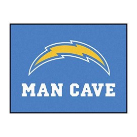 Fanmats 14360 Nfl San Diego Chargers Nylon Universal Man Cave All-Star Mat