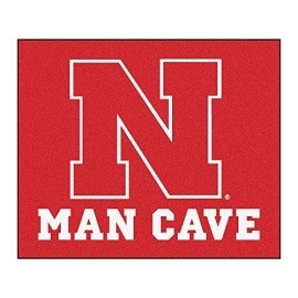 Fanmats 14682 University Of Nebraska Nylon Universal Man Cave Tailgater Rug