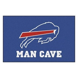 Fanmats 14273 Nfl Buffalo Bills Nylon Universal Man Cave Starter Rug , 19X30