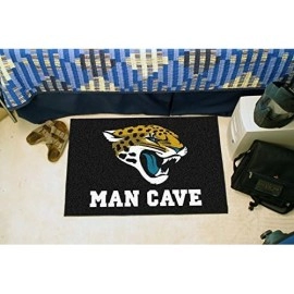 Fanmats 14317 Nfl Jacksonville Jaguars Nylon Universal Man Cave Starter Rug
