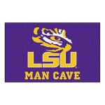 Fanmats 14567 Louisiana State University Nylon Universal Man Cave Ultimat Rug