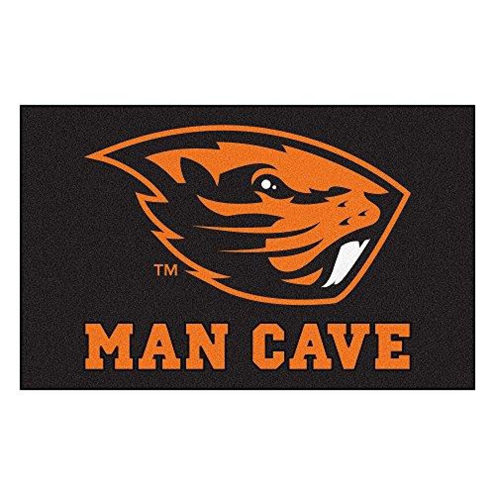 Fanmats 14595 Oregon State University Nylon Universal Man Cave Ultimat Rug