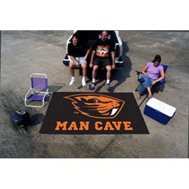 Fanmats 14595 Oregon State University Nylon Universal Man Cave Ultimat Rug