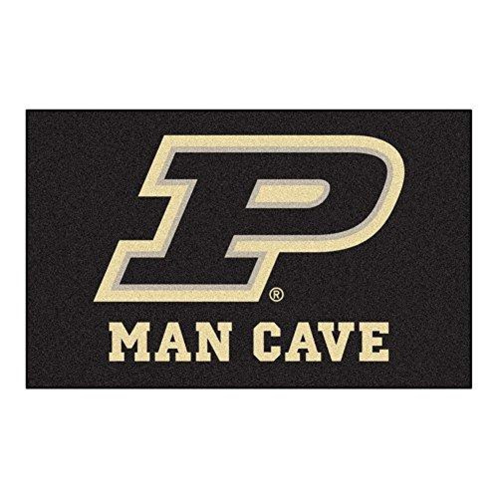 Fanmats 14603 Purdue University Nylon Universal Man Cave Ultimat Rug