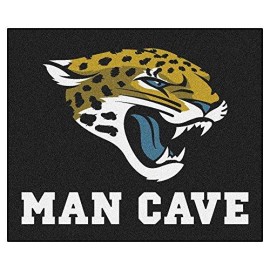 Fanmats 14319 Nfl Jacksonville Jaguars Nylon Universal Man Cave Tailgater Rug