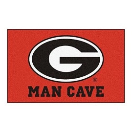 Fanmats 14639 University Of Georgia Nylon Universal Man Cave Ultimat Rug