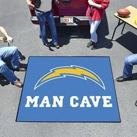 Fanmats 14363 Nfl San Diego Chargers Nylon Universal Man Cave Tailgater Rug