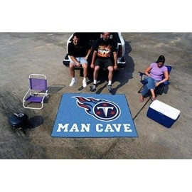 Fanmats 14384 Nfl Tennessee Titans Nylon Universal Man Cave Tailgater Rug