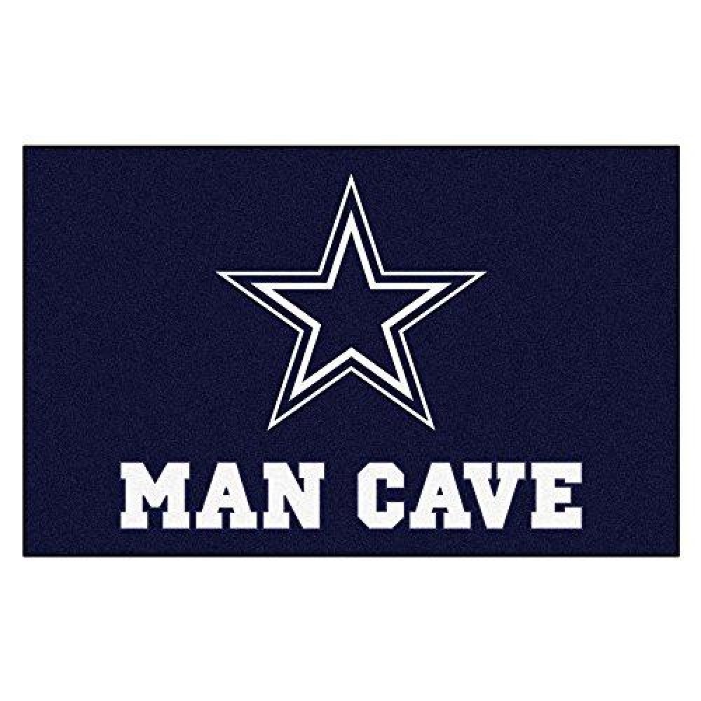 Fanmats 14294 Nfl Dallas Cowboys Nylon Universal Man Cave Ultimat Rug, 6096