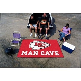 Fanmats 14322 Nfl Kansas City Chiefs Nylon Universal Man Cave Ultimat Rug